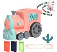 Hogvinnatil Set de Tren para Niños - Juego de Apilamiento Automático,Set de Tren de Juguete con Luz y Música,para Niños Niñas 3 12 Años Piso Regalo Navidad Cumpleaños