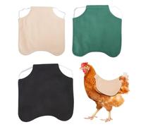 Hogvinnatil Sillas para Gallinas | 3X Delantal Protector Trasero para Gallinas Ponederas - Chaleco Elástico para Aves De Corral Razas Grandes Medianas Y Pequeñas