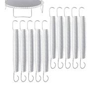 Hogvinnatil Springs de reemplazo de trampolín, muelles de trampolín - Resorte de repuesto resistente para trampolín - Gancho de tensión de alto voltaje de alto voltaje para diversión