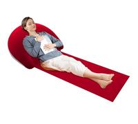 Hogvinnatil Toalla de playa - Manta de playa de viaje con almohada, accesorios de viaje de terciopelo plegables para senderismo picnic borde de piscina parque relax