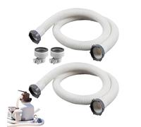 Hogvinnatil Tubo filtro piscina, 2 piezas tubo filtro - Reemplazo PVC para mantenimiento desagüe piscina enterrada
