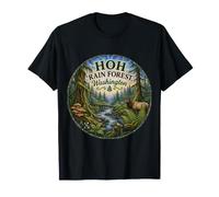 HOH Rainforest Olympic National Park Washington EE.UU Camiseta