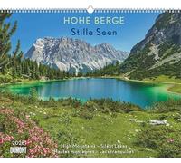 Hohe Berge - Stille Seen 2026 - Wandkalender 52 x 42,5 cm - Spiralbindung: High Mountains - Silent Lakes Hautes montagnes - Lacs tranquilles