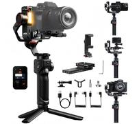 Hohem iSteady MT3 Pro Estabilizador Gimbal de 3 Ejes para Cámara Mirrorless, Acción y Smartphone, Seguimiento con IA y Control Remoto con Pantalla en Vivo Desmontable, para Sony/Canon/Nikon