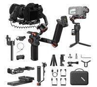 Hohem iSteady MT3 Pro Kit Estabilizador Gimbal con AI Tracking 2.0, Mando Remoto Táctil Desmontable de 1,4", Carga Útil de 5.5 LB, Motor de Enfoque Seguido, para Cámaras Sin Espejo y Smartphones
