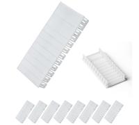 Hohitenz Juego de 12 cubiertas modulares 6TE para cuadro eléctrico - Ampliables a 12TE - Compatibles con F-Tronic, Hager, Hensel - Tapas ciegas para caja de distribución