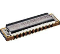 Hohner 1896 - Armónica en Mi (acero inoxidable), color plateado