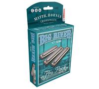 Hohner 3p590bx Big River armónica, clave de C, G, y un Pro Pack
