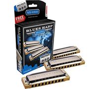 Hohner 532 Blues Harp Pro Pack - Armónicas de la serie MS
