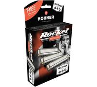 HOHNER Armónica Rocket, C/G/A ProPack