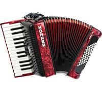Hohner Bravo II 48 Acordeón de piano Red