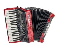 Hohner Bravo III 72 Red silent key