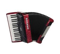 HOHNER BRAVO III 72 ROJO A16632 SILENTKEY