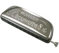 Hohner Chrometta - armónica Chromatique - Ideal para le 8 Classique, Jazz, Blues.