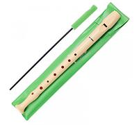 Flauta de plástico Hohner con funda
