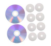 Hohopeti 10 Piezas Blank DVD-r Discs Writable High Capacity Media For Music Video Phone Recording Backup Compatible with Computers