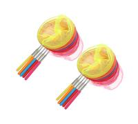 Hohopeti 10 Piezas Redes Telescópicas para Captura Ligera para Mariposas Insectos Extensible y Compacta para Exploración al Aire y Actividades Educativas