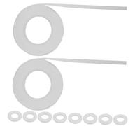 Hohopeti 10 Rollos de Cinta para Extensión de Pestañas en Color Claro, Adhesiva y Transpirable, Fácil de Despegar para Profesionales de Belleza y Artistas de Maquillaje
