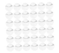 Hohopeti 100 Piezas Badge Protection Cover Transparent Round Badge Sleeves Anti-scratch Pin Protectors Compatible With Anime Button Pins