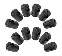 Hohopeti 12 para De Trampolín Resistentes Y Resistentes A La Intemperie Protectores De Extremos De Repuestos para Negras para De Trampolín