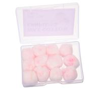 Hohopeti 12piezas Tapones De Cera Para Reducir El Ruido Unidades Inalámbricos Perfectos Para Dormir y Trabajar