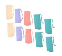 Hohopeti 16 piezas Malla para Jabón Barra Exfoliantes y Duraderas Diseño Espumante de PE Suave y Transpirable para Almacenamiento y Uso Diario Baño y Viajes