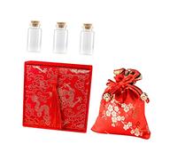 Hohopeti 1juego Organizador De Recuerdos De Dientes De Caja De Almacenamiento De Dientes y Cordón Umbilical Souvenir Especial Para Bautizos y Cumpleaños Registro De Crecimiento Infantil