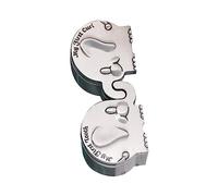 Hohopeti 1par Caja De Recuerdos De Para Primer y Cabello Shower y Cumpleaños Diseño Elegante Color Plateado