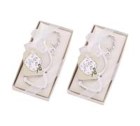 Hohopeti 2 Abridores de Botellas de Aleación de Zinc Plateados Diseño Forma de 8 para Bodas y Cumpleaños Abrebotellas Portátiles Multiusos para Fiestas y Decoración Paquete de 2 Piezas