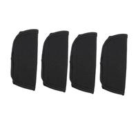 Hohopeti 2 Juegos De Fundas Protectoras Para Manillar De Cochecito Plegable Para Paraguas Y Carritos De Niños Y Niñas Color Negro (2 Unidades)