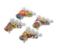 Hohopeti 2 Pares Juguetes de Patines de Dedos Realistas de Mini Patines de Plástico para Estrés y Entretenimiento Accesorios para Entrenamiento de Coordinación Manual