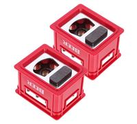 Hohopeti 2 Piezas Abreador De Botellas De Caja De Vinos Abridores De Botellas Papá Abrelatas Shape Cerveza Hablando Abrebotellas Divertido Deber Abrebotellas Rojo