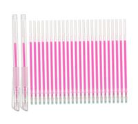 Hohopeti 2 Piezas Bolígrafo Posicionador Cejas Punta Fina para Microblading y Tatuajes Temporales Marcador Maquillaje Cejas con Secado Rápido y Fácil Limpieza para Profesionales y