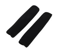 Hohopeti 2 Piezas Cubiertas para Manillar de Cochecito Protector Reemplazable para Brazo Funda Suave con Cierre de Acolchado para Invierno Compatible con Varias Marcas Negro Elegante