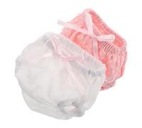 Hohopeti 2 Piezas de Ropa Interior para Muñecas Americanas, Bragas Triangulares de Poliéster para Niñas, Diseño Realista y Elegante para Juego de Vestir y Simulación