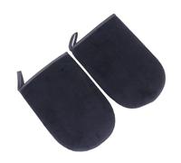 Hohopeti 2 piezas Guantes Autobronceadores Aplicadores de Bronceado Sin Sol Suaves y Cómodos para Aplicar Loción Uniformemente Piel Color Negro
