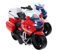 Hohopeti 2 Piezas Juguete Moto de Plástico con Retracción Divertidos Coches de Arrastre para Motores Inerciales Portátiles para Casa y Desarrollo Infantil