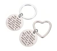 Hohopeti 2 piezas Llavero Creativo para Retiro de Colegas Diseño Único y Duradero Decoración de Bolso Color Plata Regalo Práctico para Despedidas de Oficina