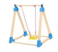 Hohopeti 2 Piezas Miniature Dollhouse Swing Chair Realistic Design DIY Fairy Garden Micro Landscape Accessories For Collectors and Miniature Decor