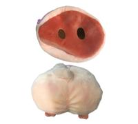 Hohopeti 2 Piezas Monedero de Peluche con Diseño de Cerdito Adorable Mini Billetera con Cremallera Metálica Bolsa para Monedas y Cosméticos para Mujeres y Niñas de Nariz y de Cerdo