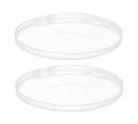Hohopeti 2 Piezas Reusable Plastic Cover For Mechanical And Digital Kitchen Scales Transparent Protective Lid For Scale Tray Shield Food And Household Weighing Devices