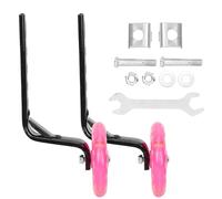 Hohopeti 2 Piezas Ruedas Auxiliares para Bicicleta Infantil de Ruedines Luminiscentes Estabilizadoras para Accesorios Incluidos Resistentes y Fáciles de Instalar Compatibles con Bicicletas