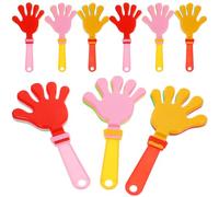 Hohopeti 20 Piezas Manos de Plástico Aplaudiendo Aplausos Reutilizables para Fiestas Accesorios de Aplausos para Eventos Deportivos para Regalos de Fiesta para Animar