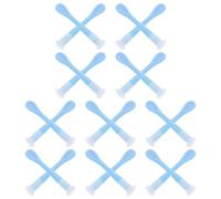 Hohopeti 20 Unidades Aplicador y Removedor de Lentes de Contacto Azul Punta, Herramienta de Inserción y Extracción Portátil para Viajes, Barra de Succión para Cuidado de