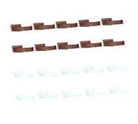 Hohopeti 20piezas Cerraduras De Seguridad Para Niño Niña De Protección Infantil Para Armarios y Puertas Antipinchazos Instalación Fácil