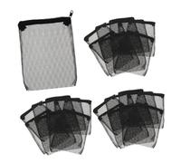 Hohopeti 20piezas Conjunto De Filtros Bolsa De Filtro Reutilizable para Acuario Unidades para Peceras Herramientas De Filtrado para Limpieza De Peceras
