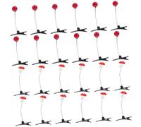 Hohopeti 24 piezas Pinzas de Pelo Simulación Plantas Accesorios Creativos para Niñas y Clips Pequeños para Cabello Fino con Diseño de Brotes Decorativos y Resistentes para Uso Diario