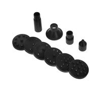 Hohopeti 3 Juegos de Accesorios para Fuente Solar de Agua al Aire Libre, Boquillas Intercambiables de Plástico Resistente, Bomba Flotante para Baño de Pájaros y Estanques Pequeños, Kit