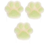 Hohopeti 3 Piezas Limpiador Facial Bebe Esponja De Baño Pata De Gato Depurador Corporal Exfoliante Almohadillas De Limpieza Facial Esponja De Baño Corporal Niño Borla Para Empolvarse