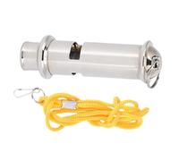 Hohopeti 3 Piezas Silbatos de Entrenamiento para Pájaros Acero Inoxidable Silbato de Supervivencia Seguro para Entrenar y Aves al Aire